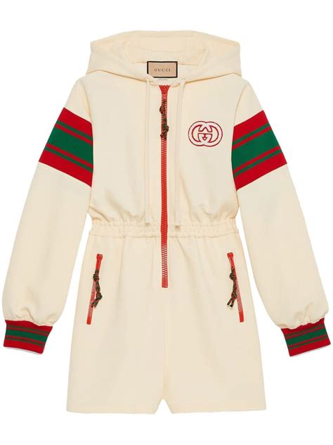 gucci tuta strisce|FARFETCH .